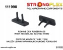 Front Trolley Bushing Kit Mercedes CL C140 92 98 S W140 91 98 Class Catalog number of the part 116251B