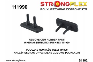Front Trolley Bushing Kit Mercedes CL C140 92 98 S W140 91 98 Class Catalog number of the part 116251B