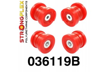 Bushes Bushing for the trolley Beams REAR BMW E46 Polyurethane Quality of parts according to GVO P replacement with original qua