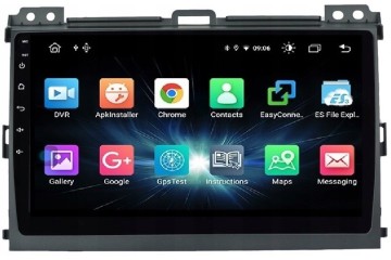 Radio Navegación Toyota Land Cruiser 2002-09 y Prado Android