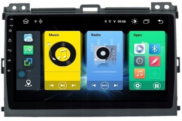 Radio Navegación Toyota Land Cruiser 2002-09 y Prado Android