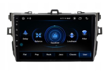 Radio Navegación Toyota Corolla 2006-2012 Android 9
