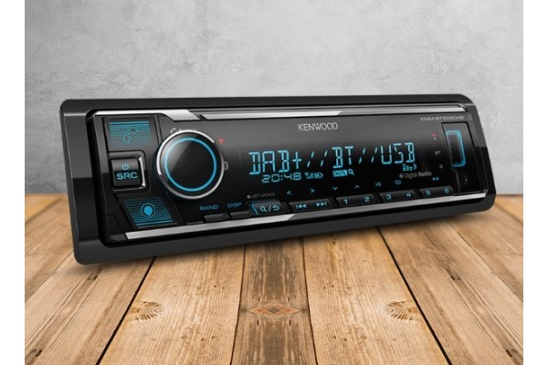 KENWOOD KMM BT506DAB BT 1 DIN RADIO MP3 USB DAB Batteries included no
