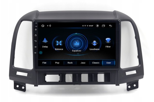 Radio Navegación Hyundai Santa Fe Android 8 / 64GB