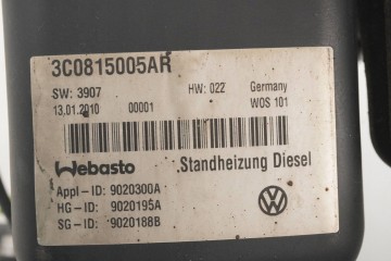 PARKING HEATER WEBASTO VW PASSAT CC 3C0815005AR 9020195A Version European