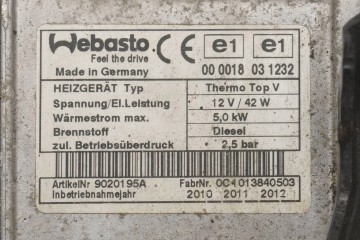 Calefactor de Estacionamiento Webasto VW Passat B6 3C0815005AR