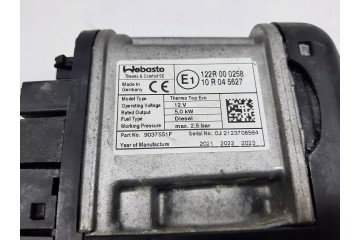 VW CRAFTER MAN TGE WEBASTO PARKING HEATER 2N0819008C Catalog number of the part 2N0819008C
