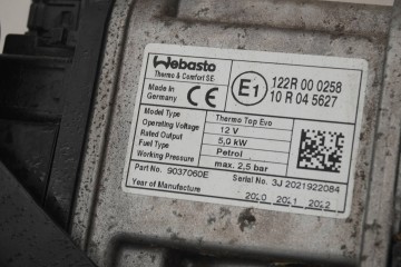 PARKING HEATER WEBASTO VW ARTEON 3Q0815005AH 9037060E Version European
