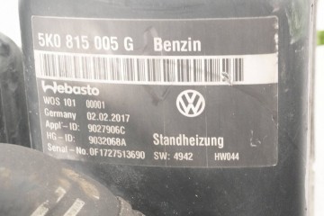 Calefactor de estacionamiento Webasto VW Caddy 5K0815005G