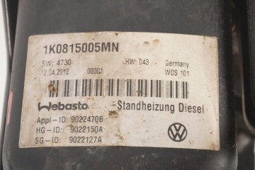 Calefactor estacionario WEBASTO para VW Caddy 1K0815005MN 9022150A