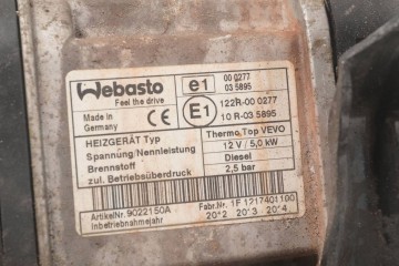 Calefactor estacionario WEBASTO para VW Caddy 1K0815005MN 9022150A