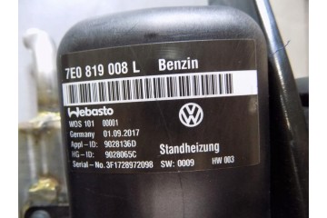 Calefacción Webasto VW Transporter T6 7E0819008L