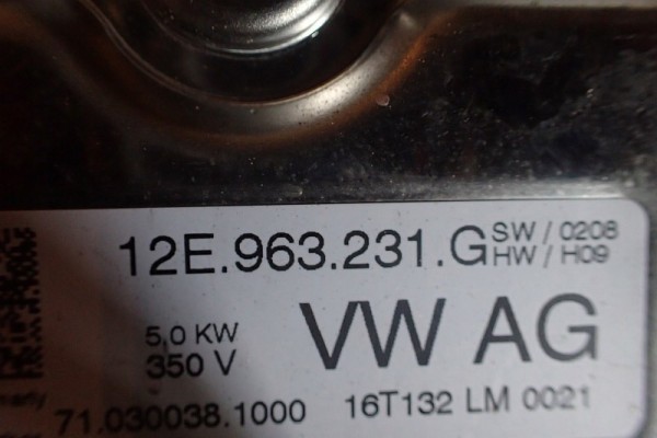 VW E GOLF HEATER WEBASTO ORIGINAL Part manufacturer Volkswagen OE