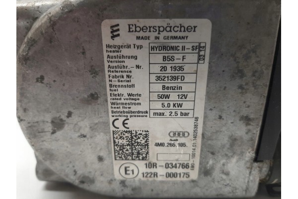 Audi Webasto 4M0265105 4K0265081M parking heater Part manufacturer Eberspaecher