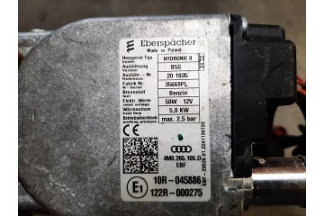 Audi Webasto 4M0265105 4K0265081M parking heater Version European