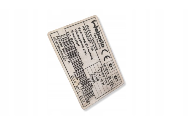 Calefactor estacionamiento WEBASTO 7N0815065G Volkswagen Sharan SEAT A