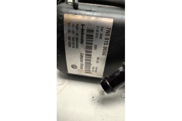 Calefactor estacionamiento WEBASTO 7N0815065G Volkswagen Sharan SEAT A