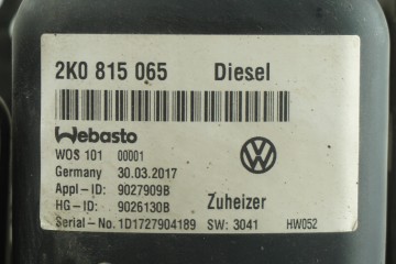 HEATING WEBASTO VEVO VW CADDY 2K0815065 Catalog number of the part 2k0815065