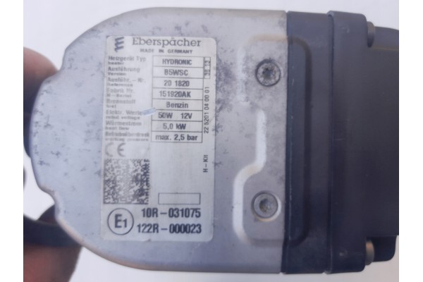 Webasto Eberspaecher Hydronic I B5WSC Universal 201820 Used Part manufacturer Eberspaecher