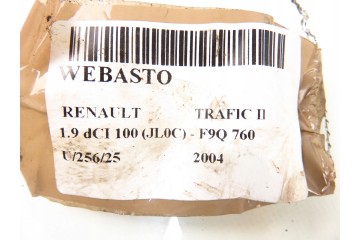WEBASTO AIR TOP 2000 S D DIESEL 010014021085 Part manufacturer Webasto