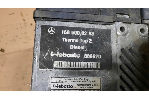 Webasto Mercedes A 170 1.7D 168 500 02 98