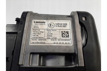 VW T5 T6 WEBASTO PARKING HEATER 7LA819008D Catalog number of the part 7LA819008D