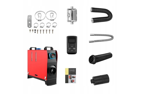Calefactor de Estacionamiento Diesel Blitzwolf 8kW con Control Remoto 