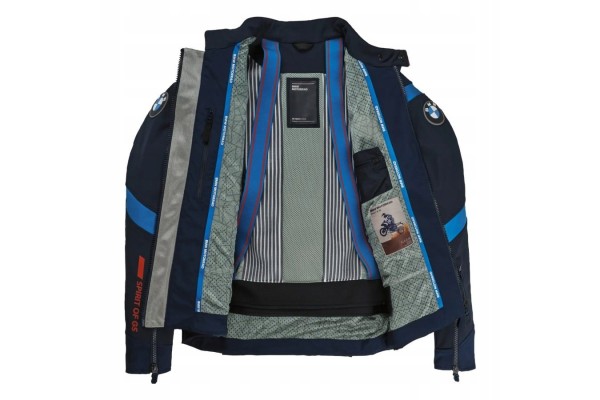 Chaqueta BMW Motorrad GS Trophy GTX para hombre azul talla 50