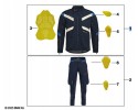 Chaqueta BMW Motorrad GS Trophy GTX para hombre azul talla 50