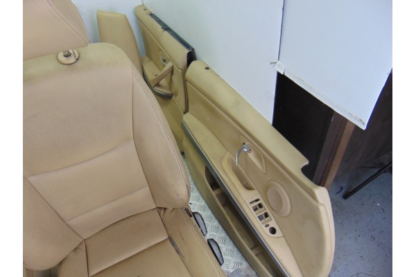 PIEL CAMEL JUEGO ASIENTOS COMPLETO BMW SERIE 3 TOURING (E91)