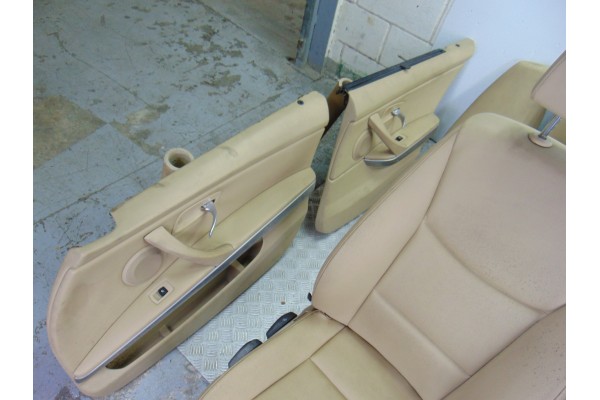 PIEL CAMEL JUEGO ASIENTOS COMPLETO BMW SERIE 3 TOURING (E91)