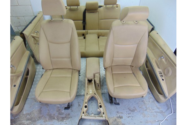 PIEL CAMEL JUEGO ASIENTOS COMPLETO BMW SERIE 3 TOURING (E91)