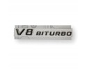 MERCEDES CL CLS GLE W212 W221 Emblem blotnik front V8 BITURBO OE