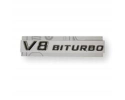 MERCEDES CL CLS GLE W212 W221 Emblem blotnik front V8 BITURBO OE