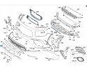 FRONT BUMPER SPOILER MERCEDES GLB 247 Car type 4x4 SUV passenger cars