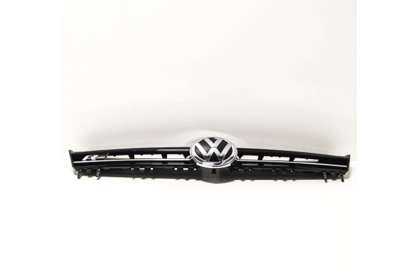 VW GOLF Mk7 grill R Line front upper center black 5G0853651TZLL Part manufacturer VAG
