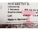 Luz Trasera Izquierda VW Beetle A5 con Luz Antiniebla LHD Nueva