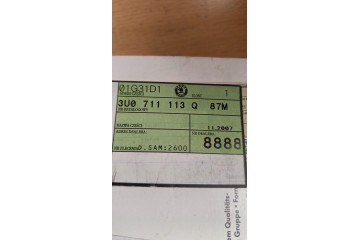 3U0711113Q87M gala shift lever gear with donkey bell Part manufacturer Volkswagen OE