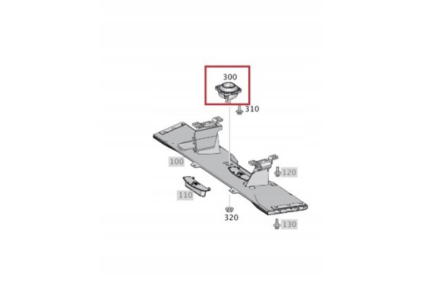 MERCEDES ML R CLASS OE Gearbox Cushion Packaging status original