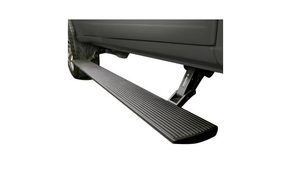 DODGE RAM 1500V 2019 2024 THRESHOLD ELECTRIC STEPS RETRACTABLE SET Color black