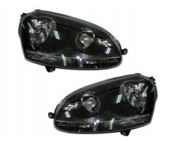 HEADLIGHTS SET HEADLIGHTS VW GOLF V JETTA 03 10 GTI GTD NEW