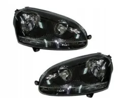 Juego de Faros Delanteros VW Golf V Jetta 2003-2010 GTI GTD