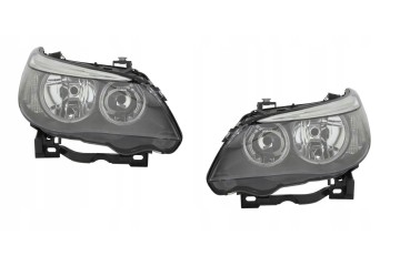 BMW 5 Series E60 E61 03 07 MOTOR NEW HEADLIGHT SET TYC