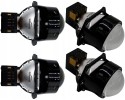Lenses Projectors Bi LED 3 Helios Regeneration Headlights 2 pieces Car type passenger cars