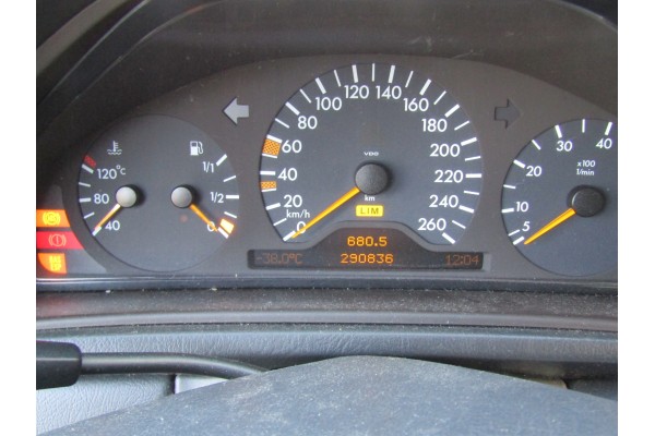 4 MERCEDES W208 W210 3 2 V6 COMPLETE ENGINE AUTOMATIC TRANSMISSION Catalog number of the part 2102707700 722 607 M112 940 MERCED