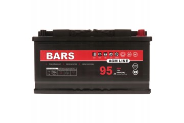 Battery Bars AGM LINE 12V 95Ah 850A L5 P Start Stop Batteries included no