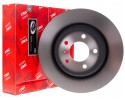 BRAKE DISCS REAR TRW DF4461S BMW 3 E90 E91 E92 X1 Installation side rear
