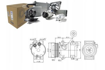 Nissens 89070 Compressor air conditioning Compressor ID DKS 17D