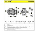Air conditioning compressor RIDEX 447K0750 7SEU16C for AUDI A6 Sedan 4B2 C5 EAN GTIN 4066423384406