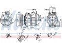 Nissens 89027 Compressor air conditioning Catalog number of the original AUDI 3BD260805A AUDI 8D0260805B AUDI 8D0260805J AUDI 8D